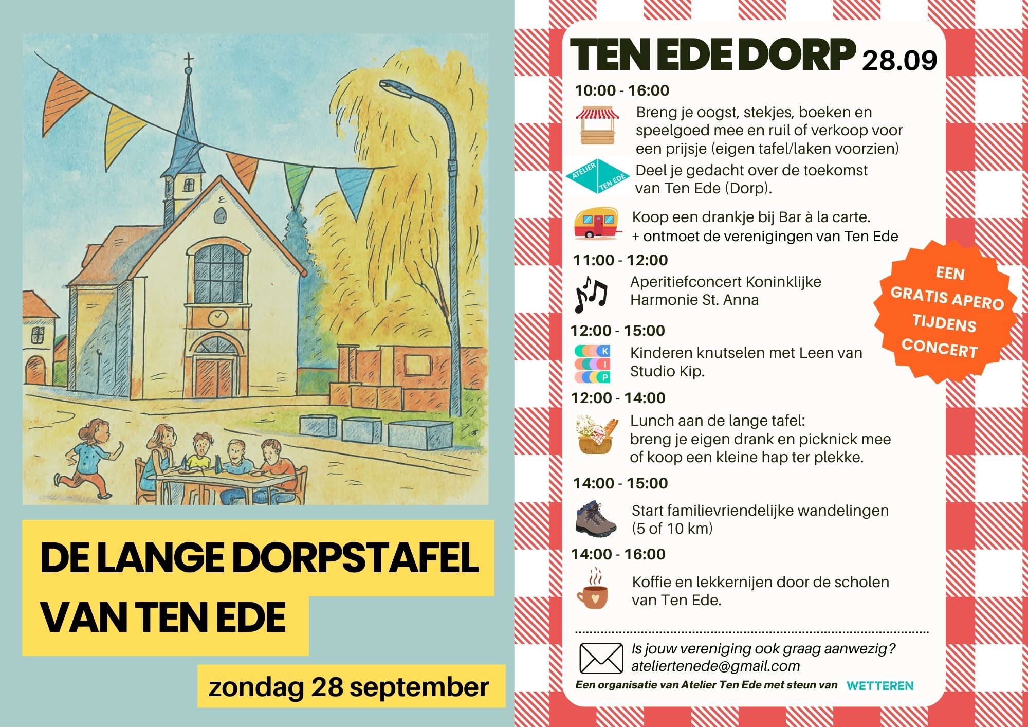 De lange dorpstafel 2025