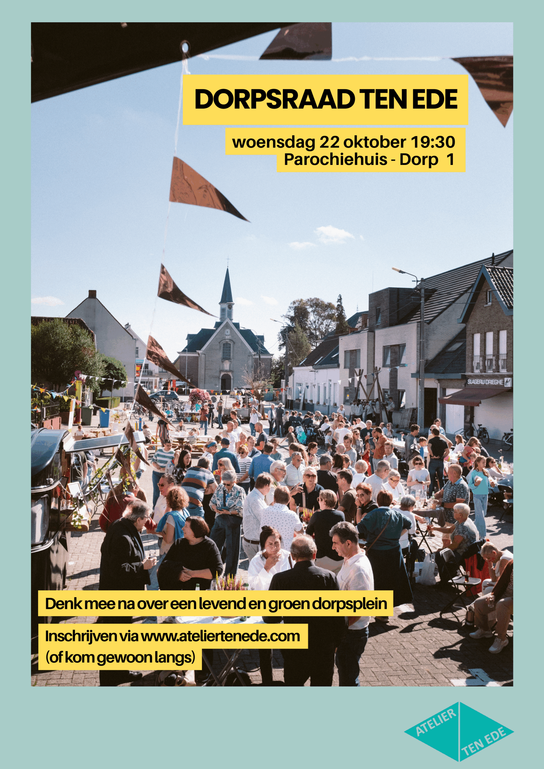 Uitnodiging dorpsraad 22/10/2025