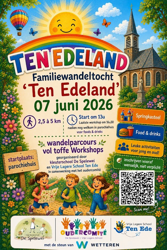‘TenEdeland’: Schoolfeest-Familiewandtocht-