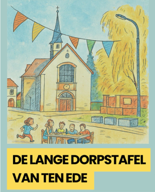 De lange dorpstafel van ten Ede
